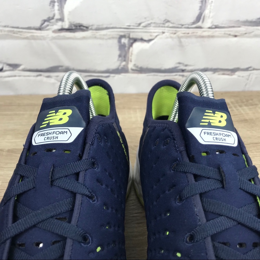 New Balance Fresh Foam Crush V1 Navy Blue Running - Picture 5 of 10
